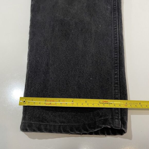 VTG Levis Men’s 545 Loose Baggy Fit Brown Tab Jeans 90s USA Actual Size 36x29 - Picture 3 of 10